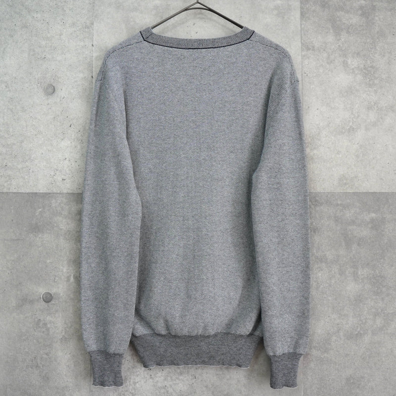 メゾン キツネ ホテル 2019 クラブ ロゴ ニット グレー - NEWSED