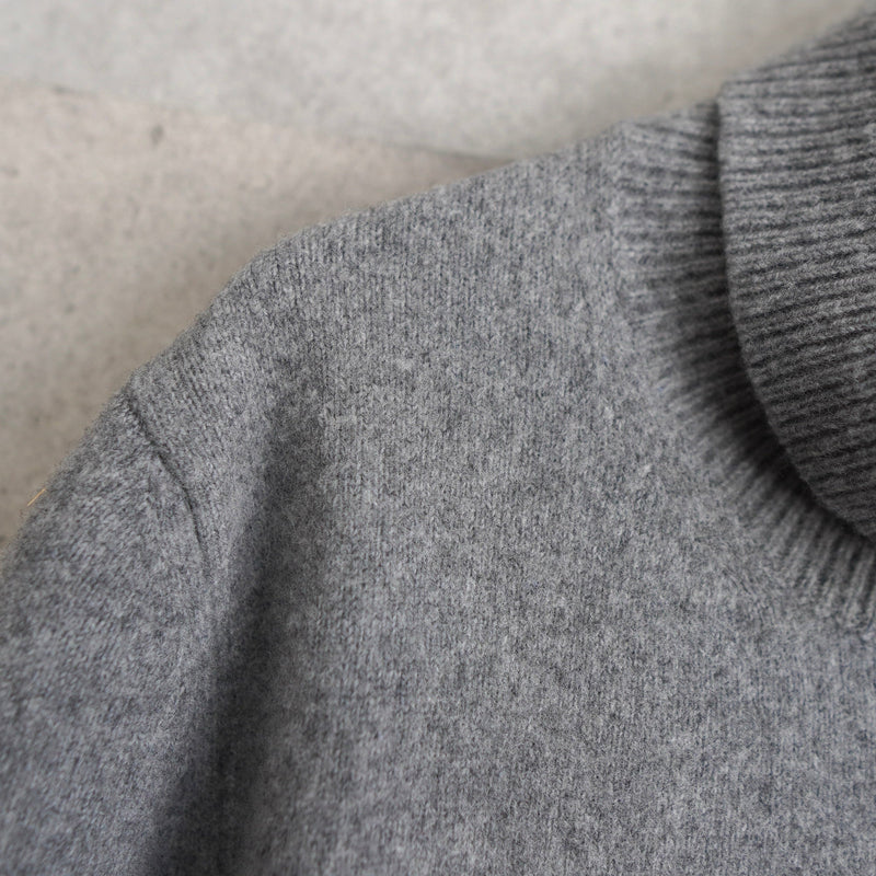 2019 Cashmere Turtleneck Sweater｜Made in Italy - NEWSED