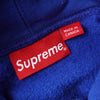 Supreme 2019AW 徽标连帽衫 蓝/白