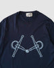 エルメス 2019SS ホースビット Tシャツ ネイビー Sサイズ メンズ