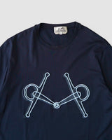 エルメス 2019SS ホースビット Tシャツ ネイビー Sサイズ メンズ - NEWSED
