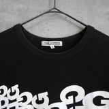 コム デ ギャルソン 2020年製 プリント Tシャツ ブラック - NEWSED