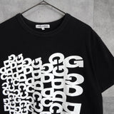 コム デ ギャルソン 2020年製 プリント Tシャツ ブラック - NEWSED