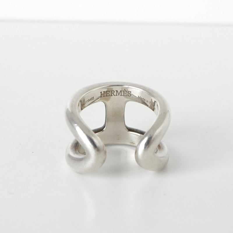 エルメス 2021年製 オスモズ GM シルバー925 指輪 リング 55サイズ / 14号 - NEWSED