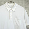 プラダ 2021SS ロゴ タグ ポケット 半袖ポロシャツ ホワイト