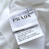 プラダ 2021SS ロゴ タグ ポケット 半袖ポロシャツ ホワイト