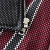 Beautiful People 2022-2023AW Back Logo Cotton Rider Jacket in Black/Bordeaux