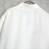シュプリーム 2022FW Heavenly Silk Polo White シルク ヘブンリー 半袖ポロシャツ ホワイト - NEWSED