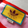 Gucci x Adidas 2022SS Trefoil Logo Ringer T-Shirt in Pink
