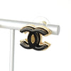 Chanel 2023 Coco Mark 耳环（GP 金色/黑色）