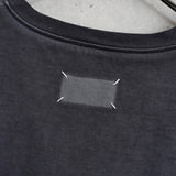 メゾンマルジェラ 2023SS ガーメントダイ オーバーサイズ Tシャツ チャコールグレー - NEWSED