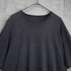 Maison Margiela 2023SS 炭灰色成衣染色超大T恤