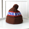 シュプリーム 2024AW Big Stripe Beanie ニット帽 ブラウン
