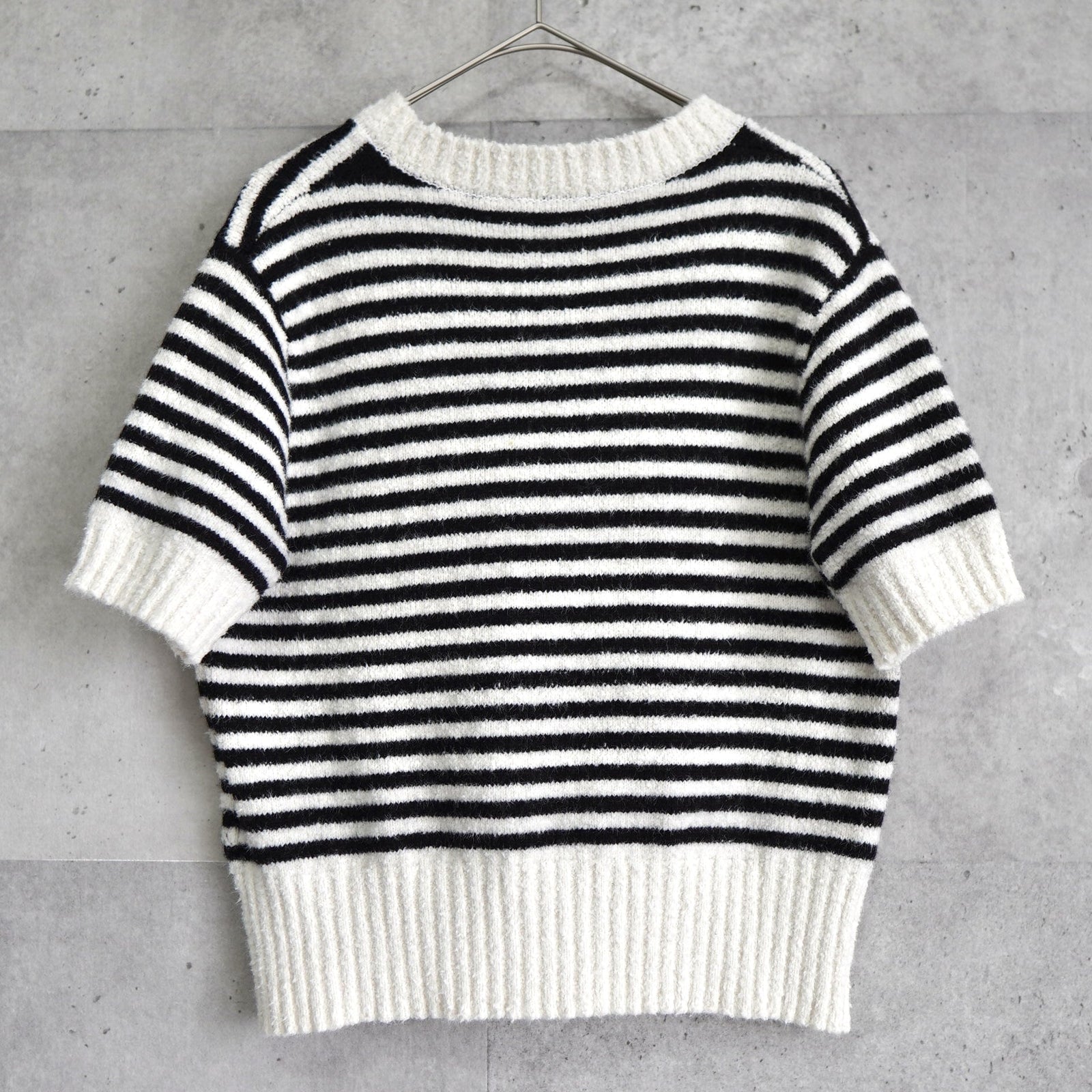 2024SS Dior Mariniere Short Sleeve Knit Top | ブランド古着を
