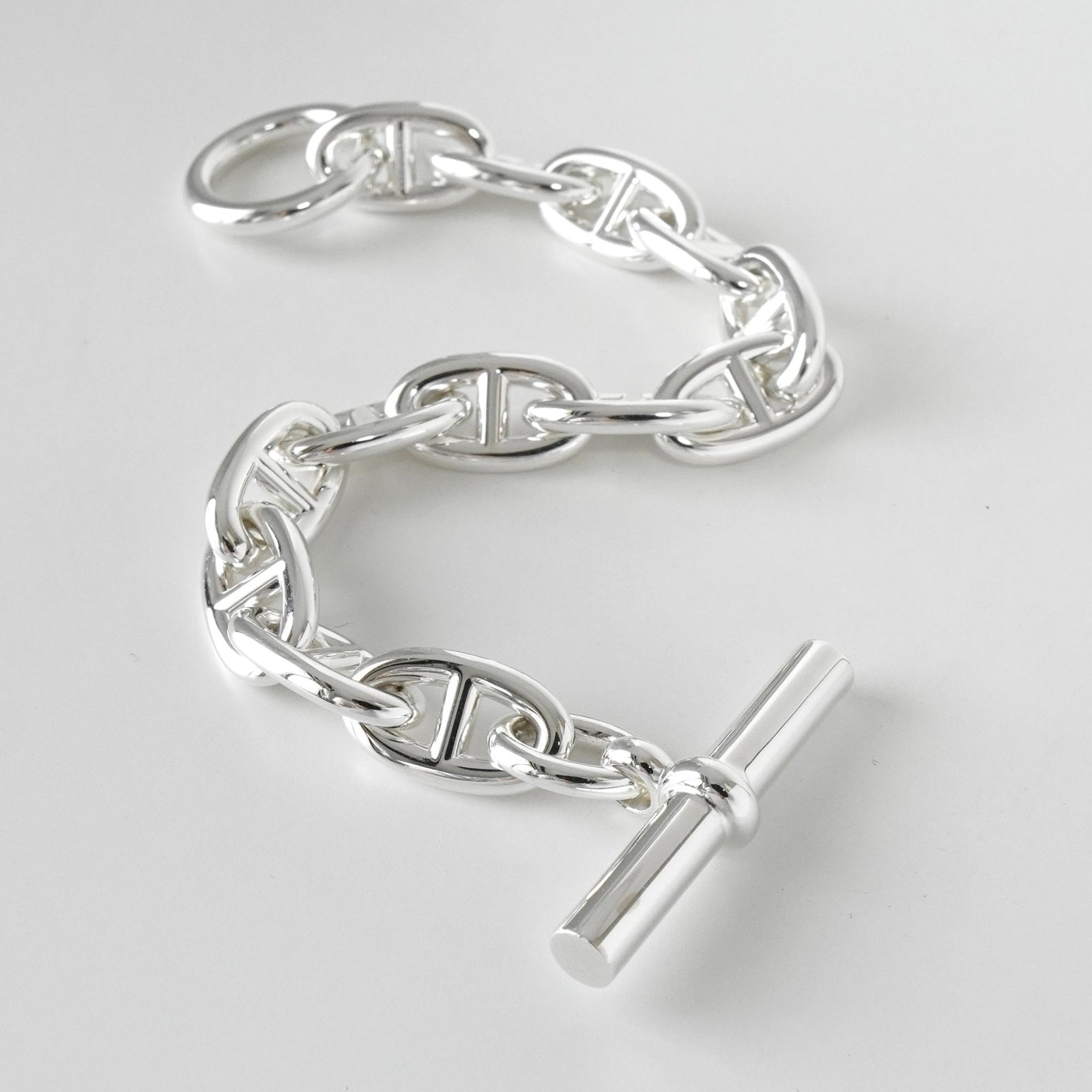 新品未使用 2025年購入シェーヌダンクル エルメス GM 13 エルメス 2025年製 シェーヌダンクル 13コマ シルバー925