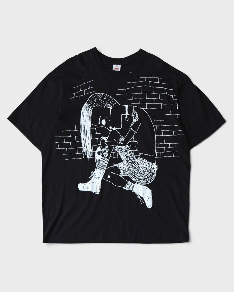ワイズ × シュプリーム 2025AW Thinker Tee プリント Tシャツ ブラック XL メンズ
