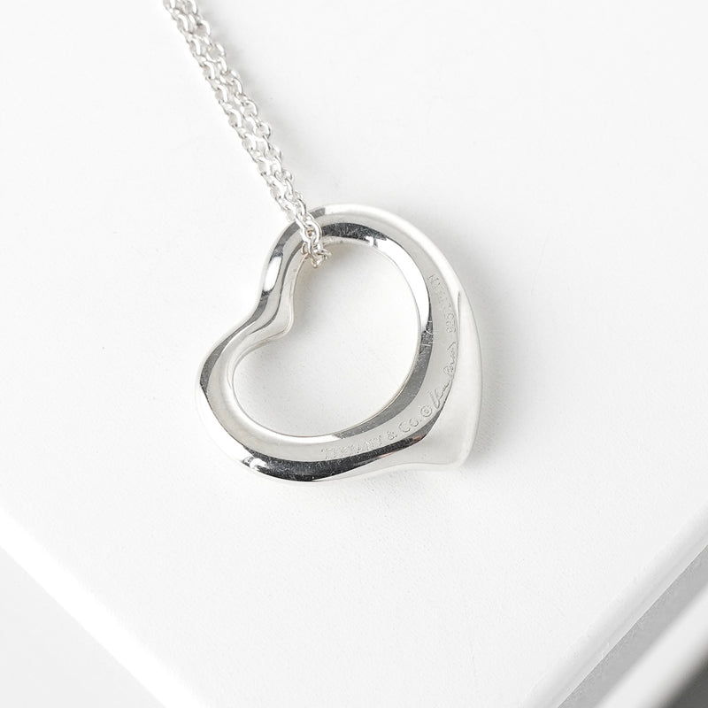 ティファニー オープンハート ネックレス シルバー925