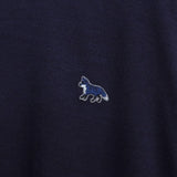 メゾンキツネ フォックスパッチ カーディガン ネイビー レディース