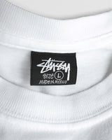 Worldwide Dot Tee ステューシー Tシャツ ホワイト L メンズ