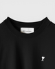 アミパリ アミ パリス ハートロゴ Tシャツ ブラック XL メンズ レディース