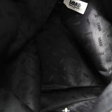 エムエムシックス メゾン マルジェラ レザー ジャパニーズバッグ クラシック トートバッグ ブラック