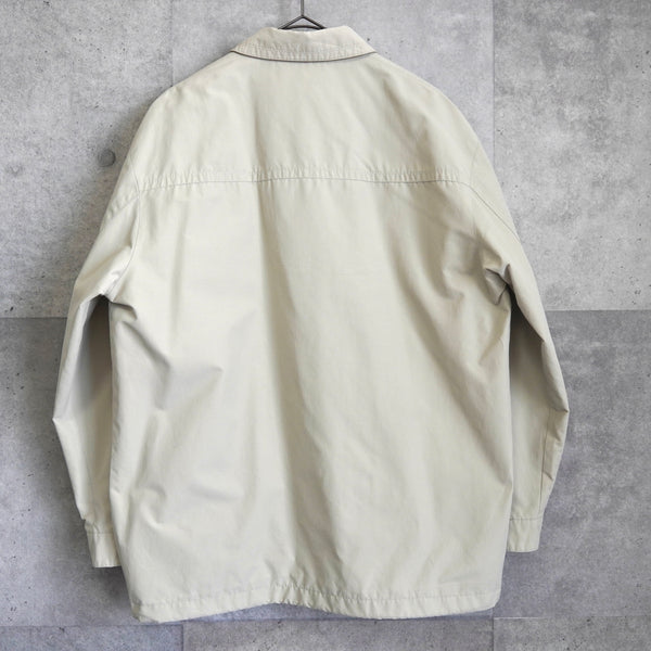 イヴ サンローラン ヴィンテージ YSLロゴ ブルゾン イエローベージュ