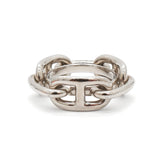 エルメス ルガテ スカーフリング シルバー 箱付き