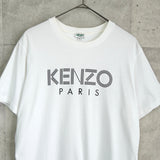 ケンゾー ロゴ Tシャツ ホワイト