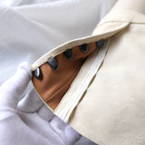 メゾンマルジェラ 22 タビブーツ ショートブーツ レディース ナッパレザー アイボリー 6cmヒール サイズ37 - NEWSED