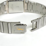 イヴ サンローラン 2200 221362 Y17151 SS / クォーツ 黒文字盤 腕時計 電池交換済 - NEWSED