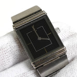 イヴ サンローラン 2200 221362 Y17151 SS / クォーツ 黒文字盤 腕時計 電池交換済 - NEWSED