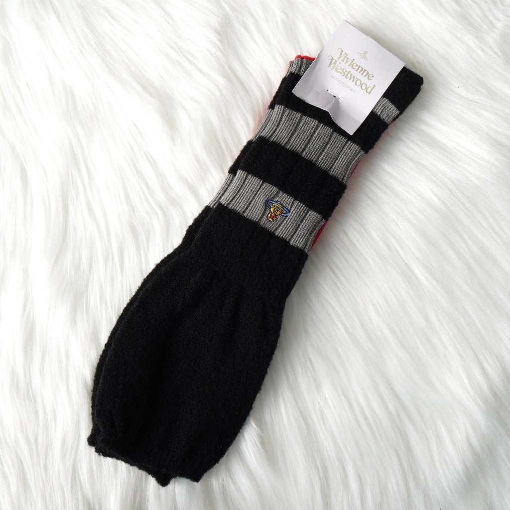 ヴィヴィアン ウエストウッド オーブ 靴下 ソックス 22.5cm〜24.5cm ブラック グレー レッド 新品未使用品