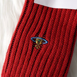 ヴィヴィアン ウエストウッド オーブ 靴下 ソックス 22.5cm〜24.5cm レッド 新品未使用品 - NEWSED