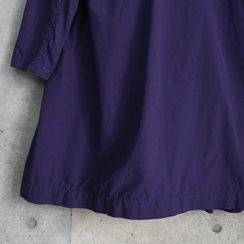 ミー イッセイミヤケ アーカイブ ナイロン トレンチコート レディース パープル