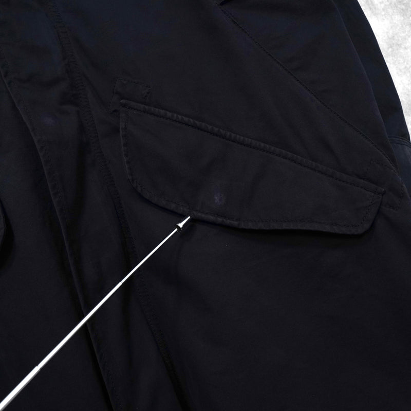 アクネ ストゥディオズ モッズコート ブラック