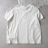 22SS Calendar Embroidery Oversize Tee Shirt Unused - NEWSED
