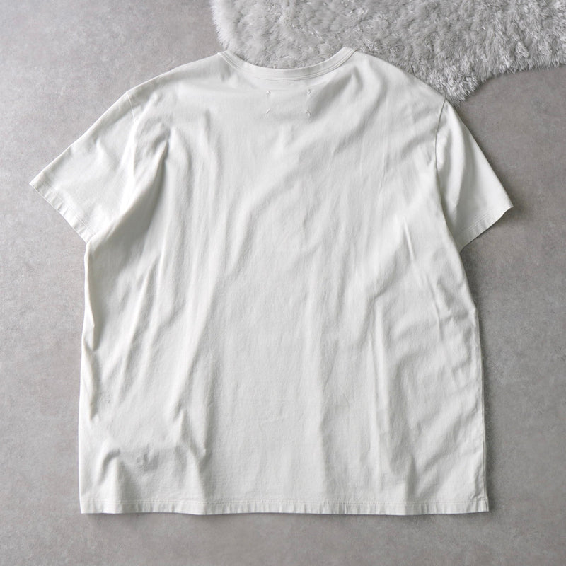 22SS Calendar Embroidery Oversize Tee Shirt Unused - NEWSED