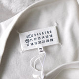 22SS Calendar Embroidery Oversize Tee Shirt Unused - NEWSED