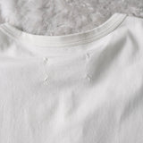 22SS Calendar Embroidery Oversize Tee Shirt Unused - NEWSED