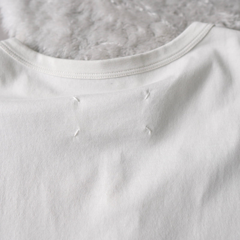22SS Calendar Embroidery Oversize Tee Shirt Unused - NEWSED
