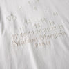 22SS Calendar Embroidery Oversize Tee Shirt Unused