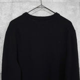 フレッドペリー ロゴ ニット ブラック