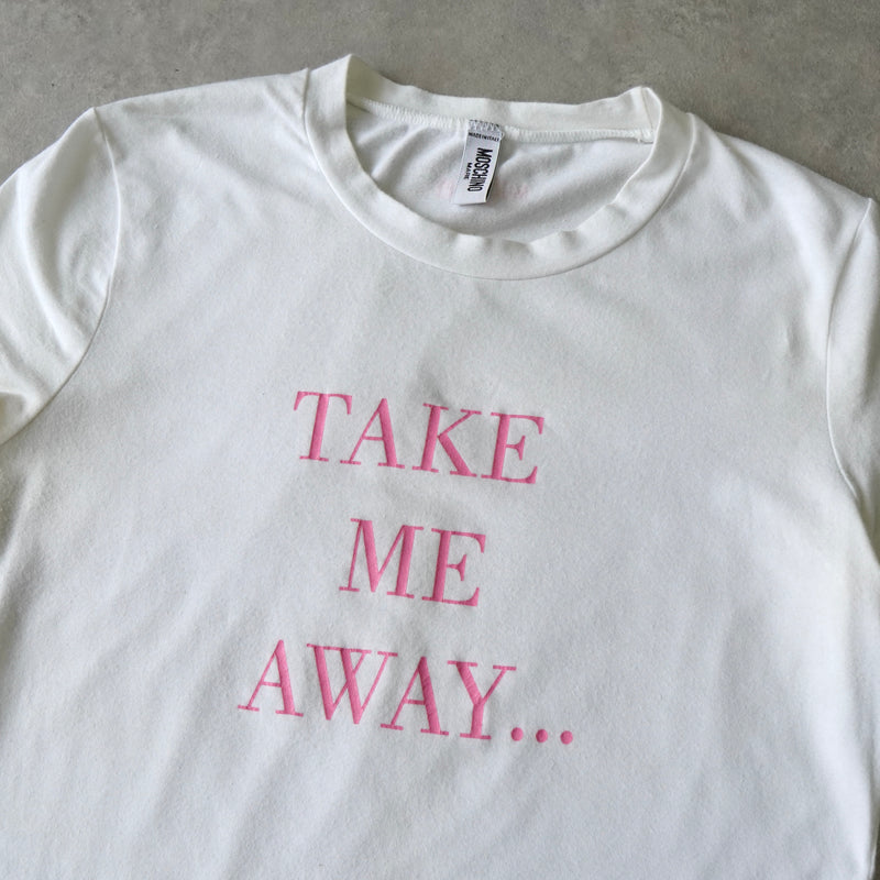 モスキーノ プリント Tシャツ ホワイト レディース
