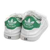バレンシアガ×アディダス スタンスミス ローカットスニーカー ホワイト 24.5 レディース 未使用品 - NEWSED