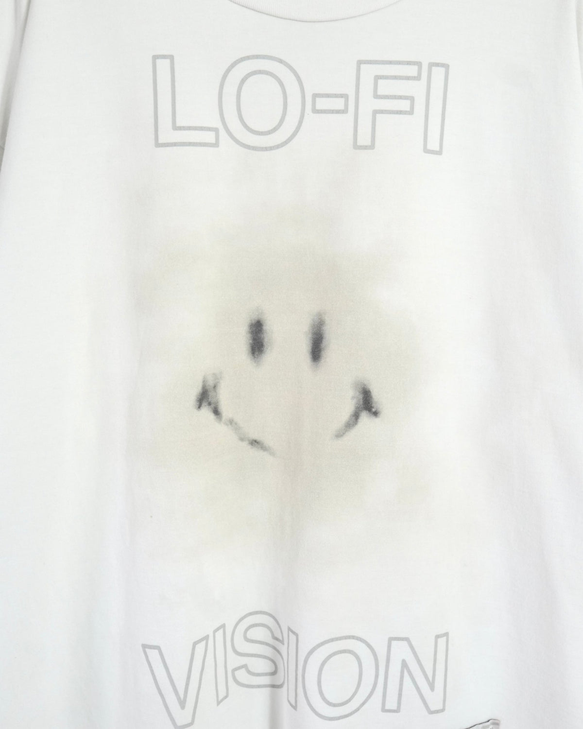 メゾン ミハラ ヤスヒロ 24SS SMILY FACE PRINTED Tシャツ ホワイト サイズ50 メンズ - NEWSED