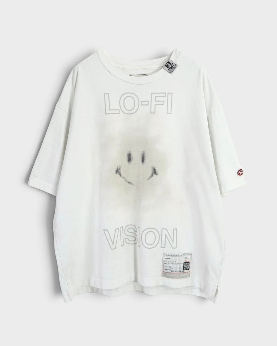 メゾン ミハラ ヤスヒロ 24SS SMILY FACE PRINTED Tシャツ ホワイト サイズ50 メンズ - NEWSED