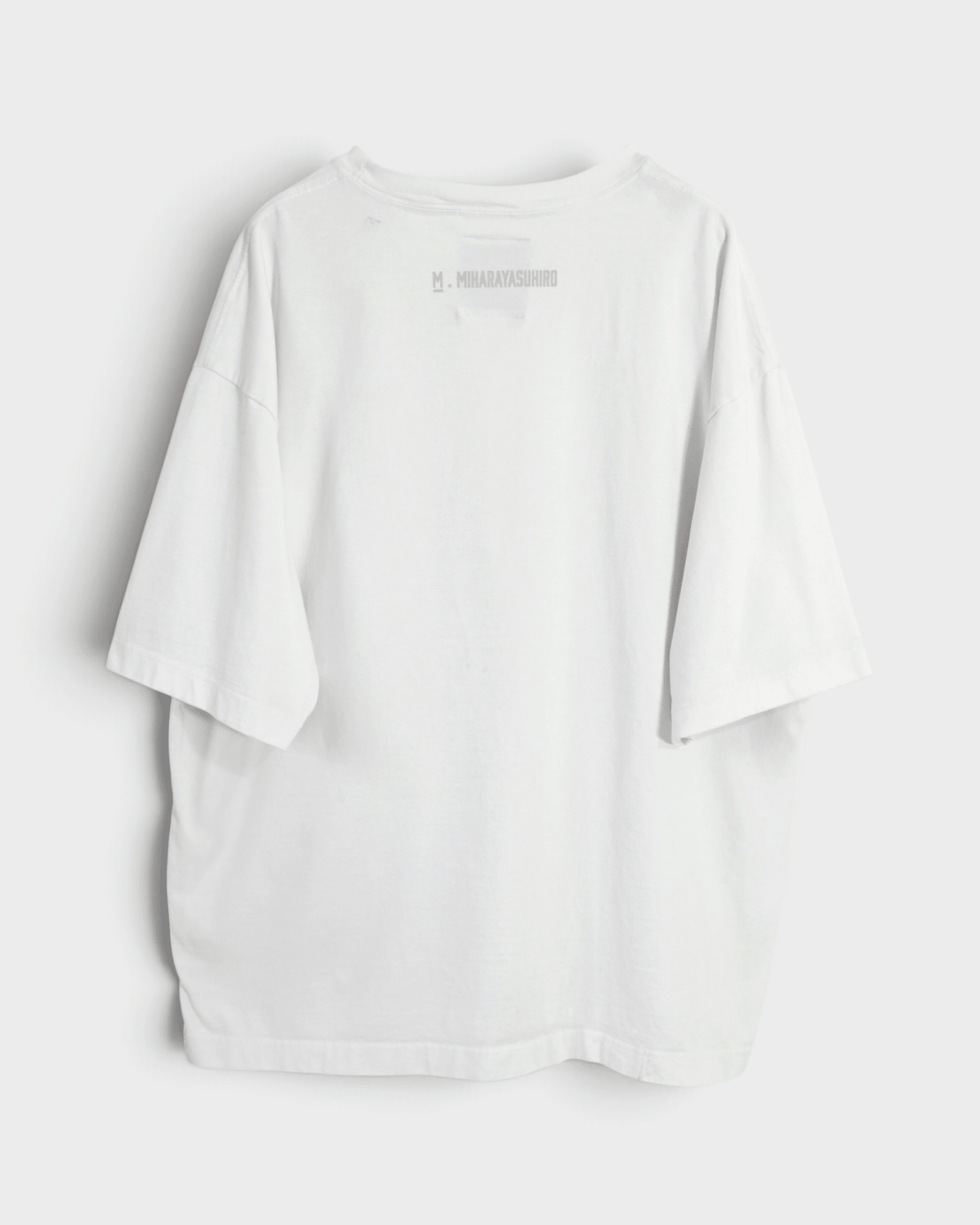 メゾン ミハラ ヤスヒロ 24SS SMILY FACE PRINTED Tシャツ ホワイト サイズ50 メンズ - NEWSED