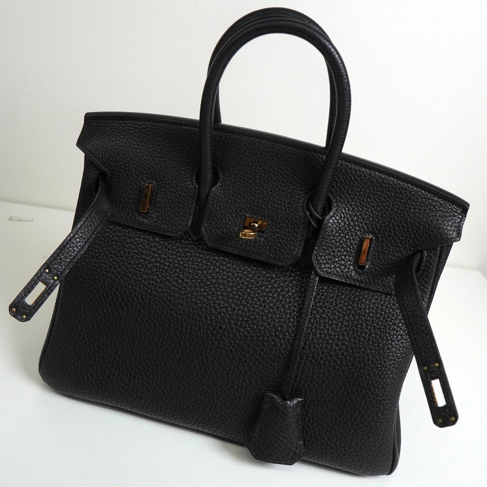 エルメス バーキン25 トゴ ブラック ゴールド金具 □L刻 / 2008年製