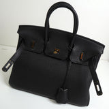 エルメス バーキン25 トゴ ブラック ゴールド金具 □L刻 / 2008年製 - NEWSED