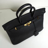 エルメス バーキン25 トゴ ブラック ゴールド金具 □L刻 / 2008年製 - NEWSED
